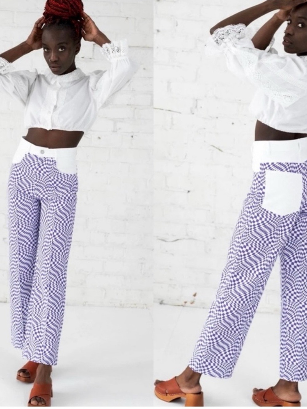Lisa Says Gah Robyn Jeans Purple Wrap Size 31